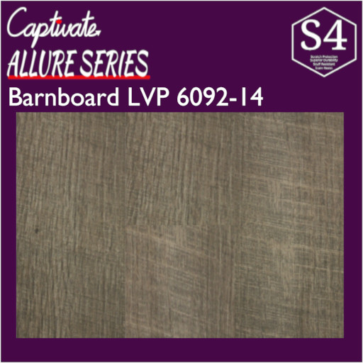 Captivate Flooring Allure Series Barnboard LVP 6092-14